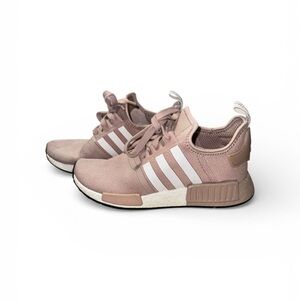 adidas NMD R1 Dusty Pink with White Stripes